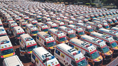 Respiratory Emergencies See Big Spike In 108 Ambulance Calls In City |  Bhopal News - Times of India