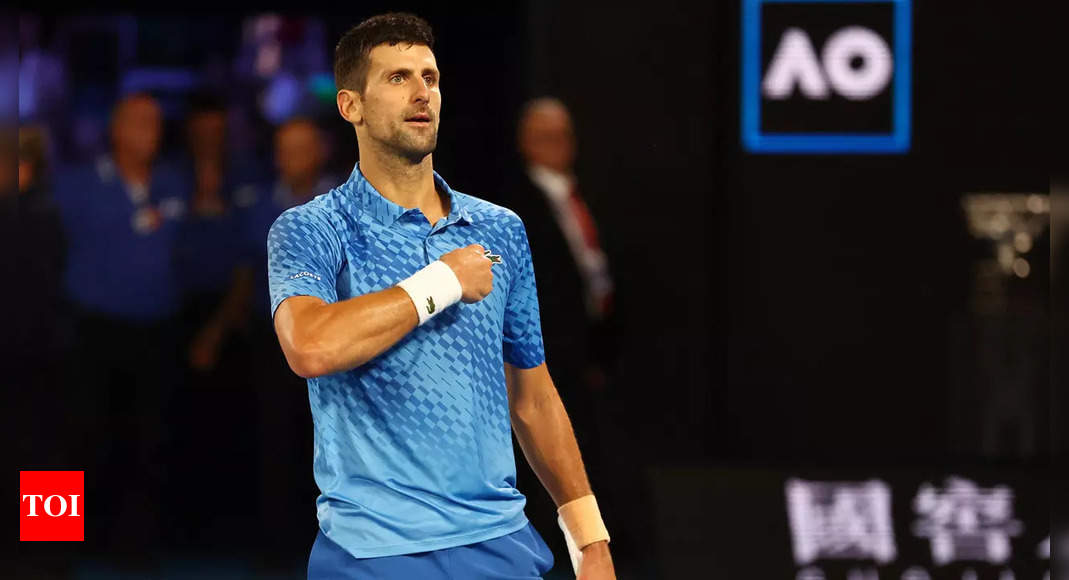 Djokovic Vs Tsitsipas Australian Open Final Highlights Novak Djokovic Beats Stefanos Tsitsipas 5560