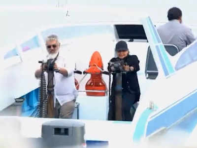 'Thunivu' BTS video puts an end to the rumours of Ajith using a body double for action sequences
