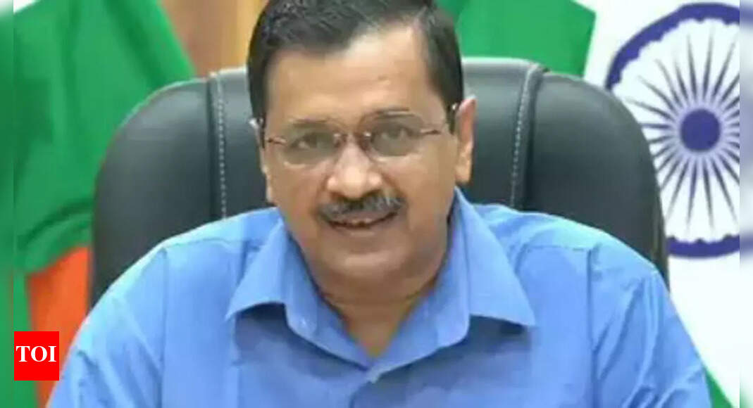 अरविंद केजरीवाल ने केंद्र से दिल्ली को 1,300 MGD पानी उपलब्ध कराने का आग्रह किया |  दिल्ली समाचार – टाइम्स ऑफ इंडिया