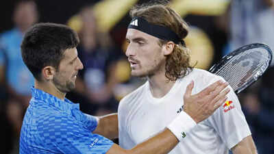 Novak Djokovic crushes Tsitsipas to win 10th Australian Open, equals Nadal's 22 Grand Slam titles