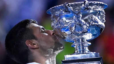 Novak Djokovic crushes Tsitsipas to win 10th Australian Open, equals Nadal's 22 Grand Slam titles