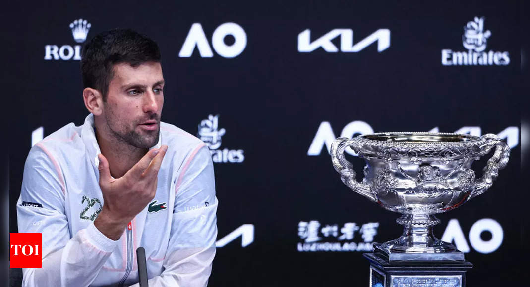 Djokovic ‘hurt’ by father’s absence from Australian Open final | Tennis News – Times of India