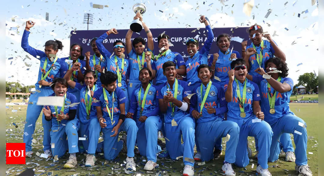 India clinch inaugural ICC Women’s U19 T20 World Cup with crushing victory over England | Cricket News – Times of India