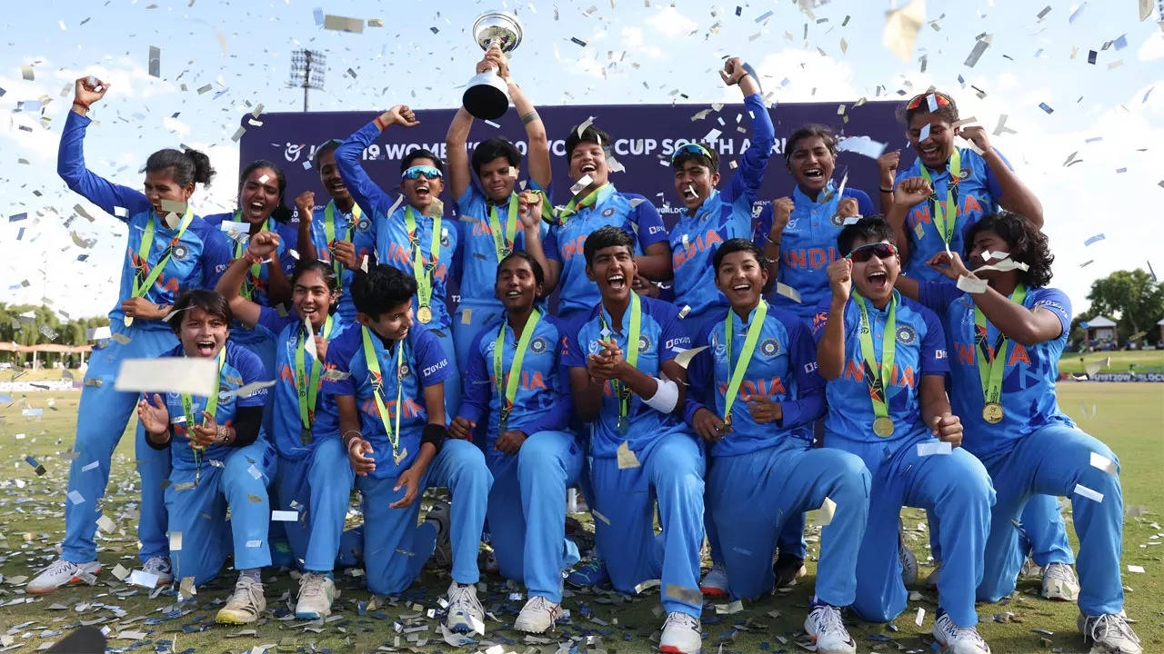 India clinch inaugural ICC Womens U19 T20 World Cup with crushing victory over England Cricket News