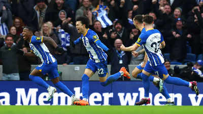 Brighton strike late to knock holders Liverpool out of FA Cup
