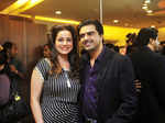 Neelam with husband Sameer Soni