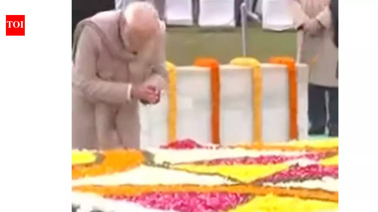 PM Narendra Modi pays tribute to Mahatma Gandhi on his death ...