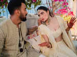 New pictures from KL Rahul and Athiya Shetty’s mehendi ceremony are straight out of a fairy tale!