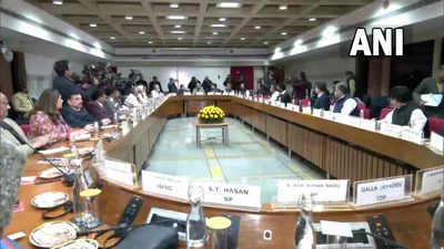 All-party meeting in Parliament, Congress leaders absent