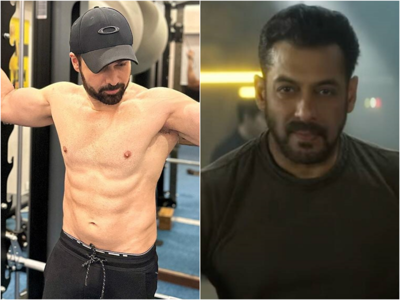 Is Emraan Hashmi again pumping up for Salman Khan's Tiger 3? Check it out