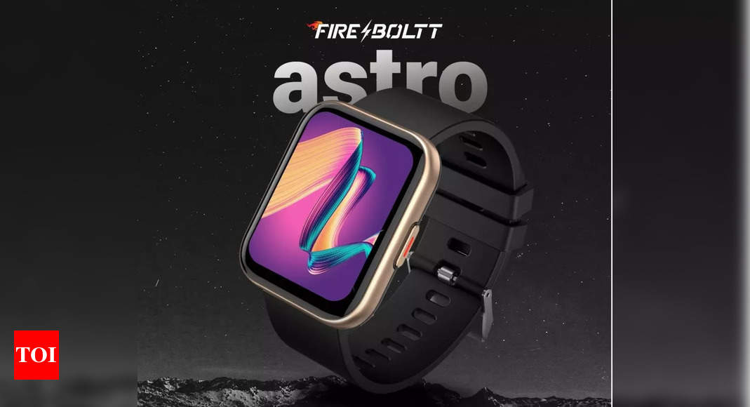 Fire-Boltt Astro smartwatch with Bluetooth calling functionality launched, priced at Rs 2,499
