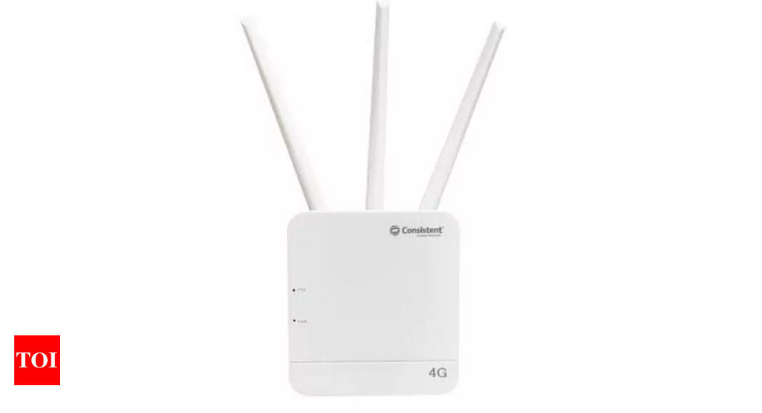 Consistent Infosystems launches dual-band Wi-Fi router with ethernet and GSM support – Times of India