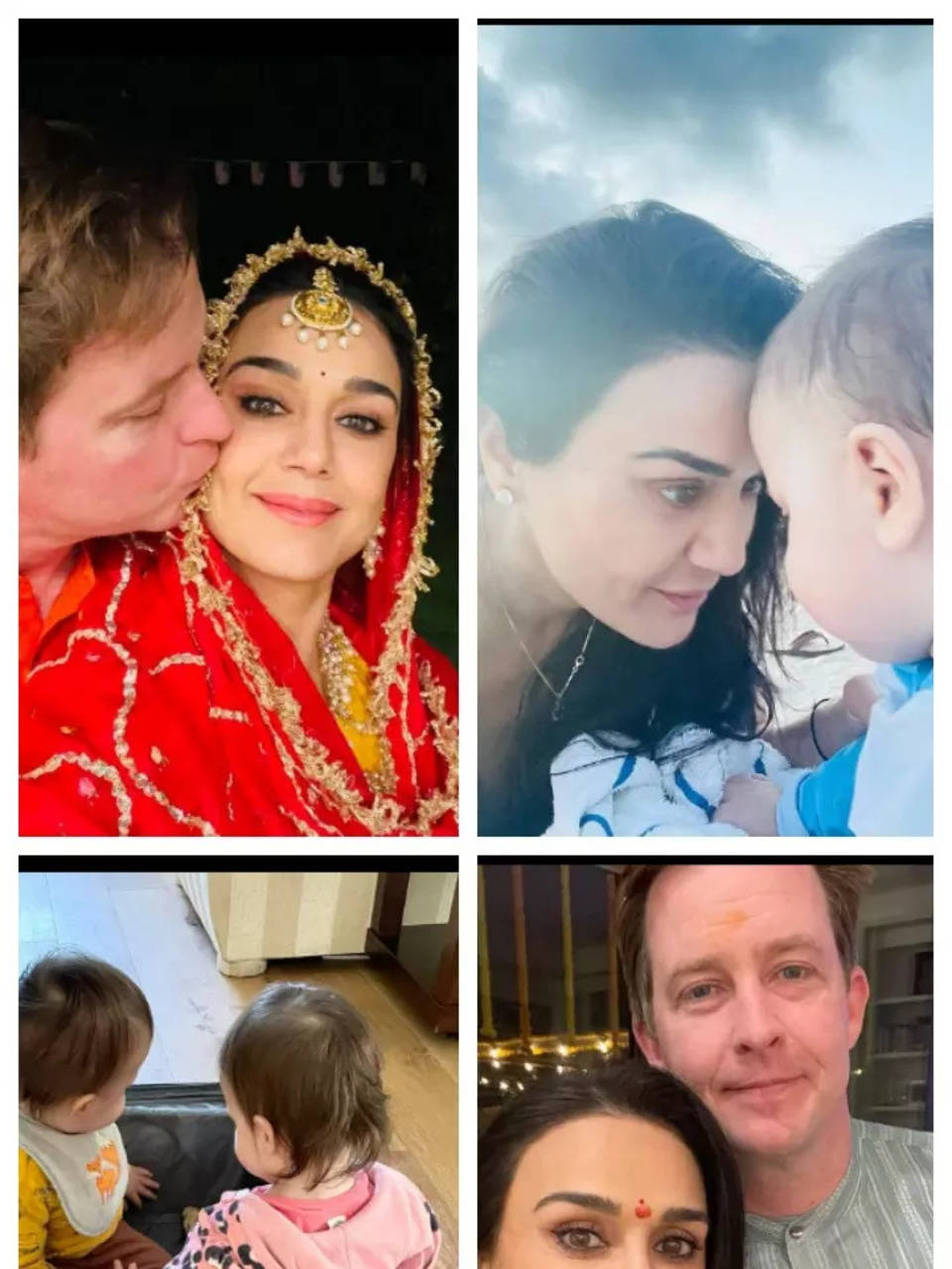 Priceless moments of Preity Zinta with her family