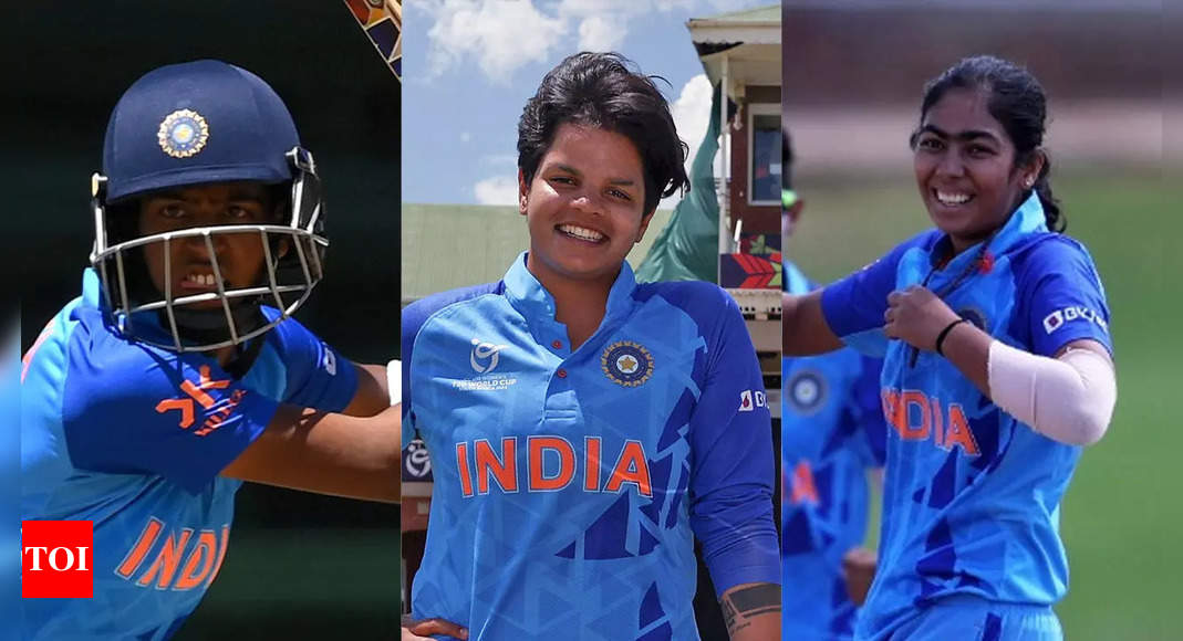 Shafali, Shweta, Parshavi named in ICC U19 Women’s T20 World Cup team of tournament | Cricket News – Times of India