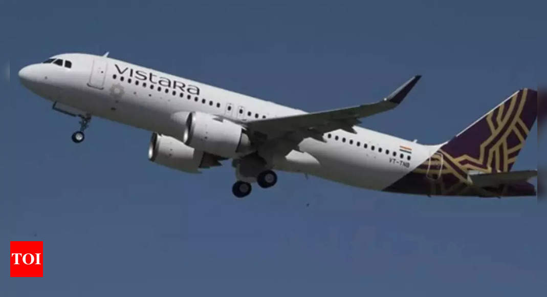 Italian flyer hits cabin crew member on Vistara flight, held | India News – Times of India
