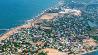 Coastline in Chennai, Tiruvallur & Kancheepuram changing shape