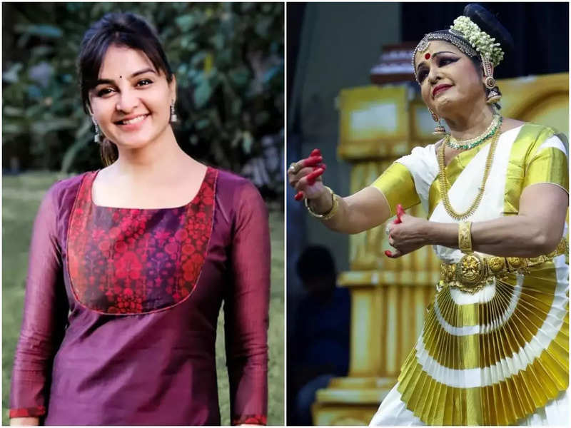 “Age is just a number” says Manju Warrier as her mother makes her Mohiniyattam debut at the age of 67!