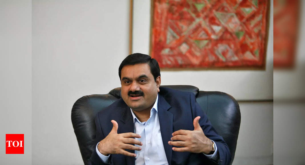 Most of Adani Group stocks trade lower – Times of India