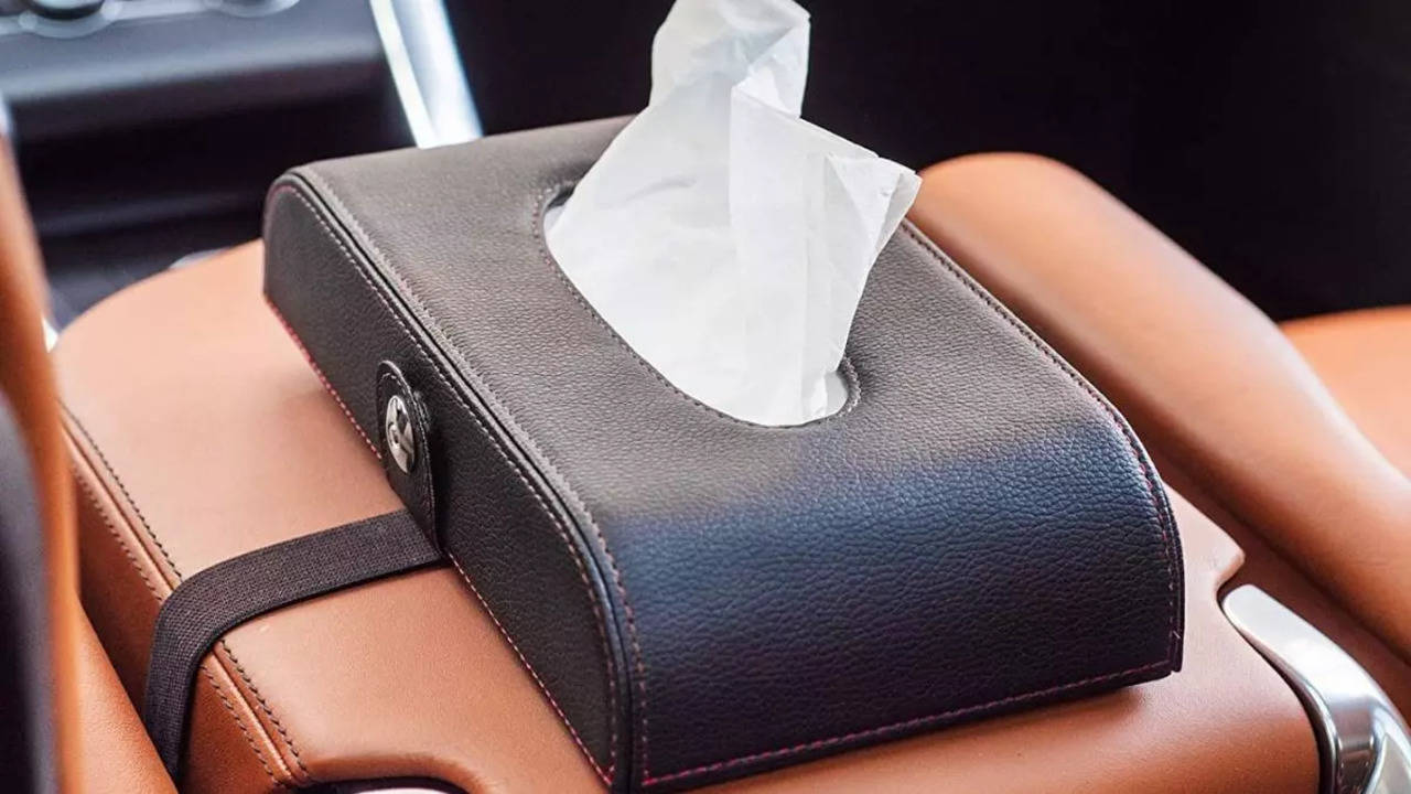 Leather Tissue Box For Your Car- Top Picks - Times of India