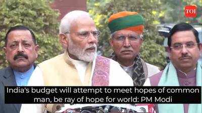 India's budget will attempt to meet hopes of common man, be ray of hope for world: PM Modi