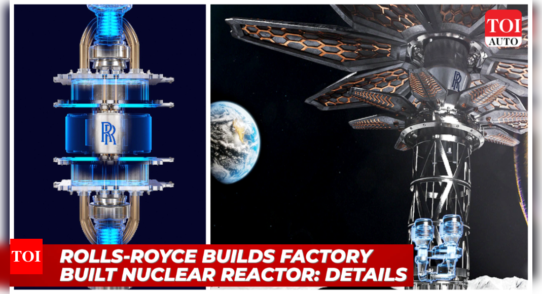 Rolls-Royce goes nuclear: Unveils 1st micro-reactor for space propulsion and mining - Indiatimes.com