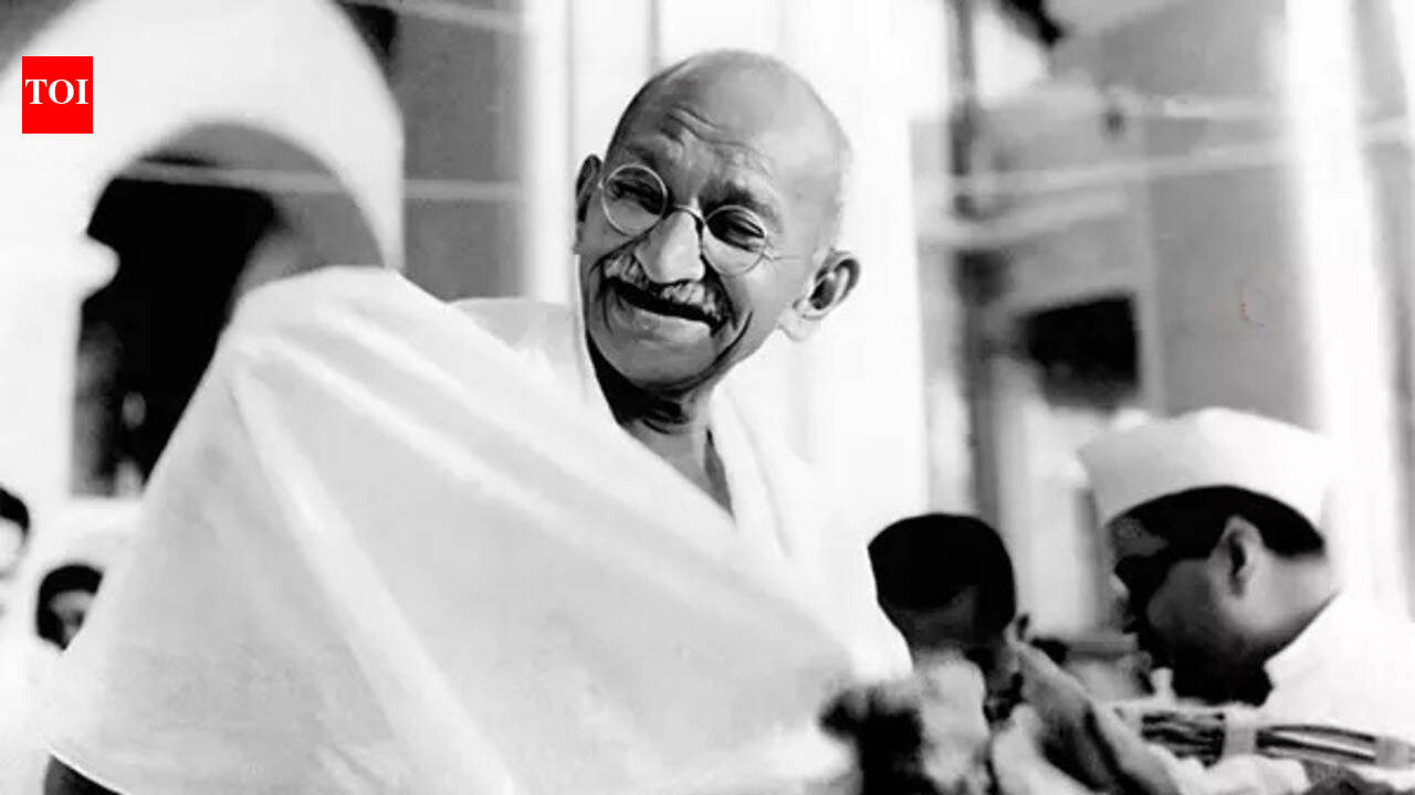 When Mahatma read an interview he never gave | India News - The Times ...