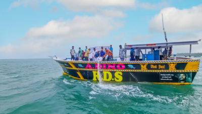 Green tiger shrimp seeds released into sea of TN coast | Chennai News ...
