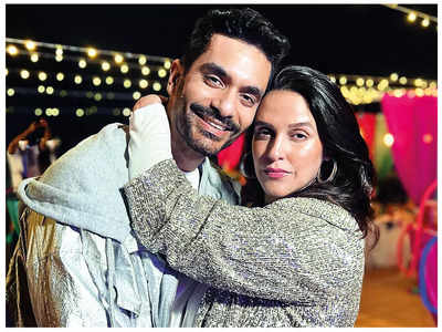Exclusive: Neha Dhupia and Angad Bedi to play a married couple for first time on screen