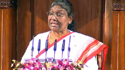 Opposition boycott of President Murmu's speech an insult to her: BJP