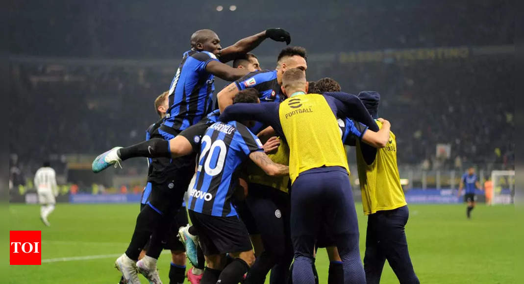 Inter Milan beat Atalanta to reach Italian Cup semi-finals | Football News – Times of India
