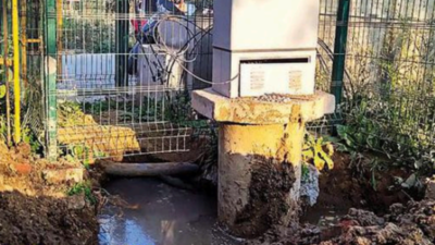 Water pipe damaged, but no repairs yet; power infrastructure a hurdle, says Municipal Corporation of Gurugram
