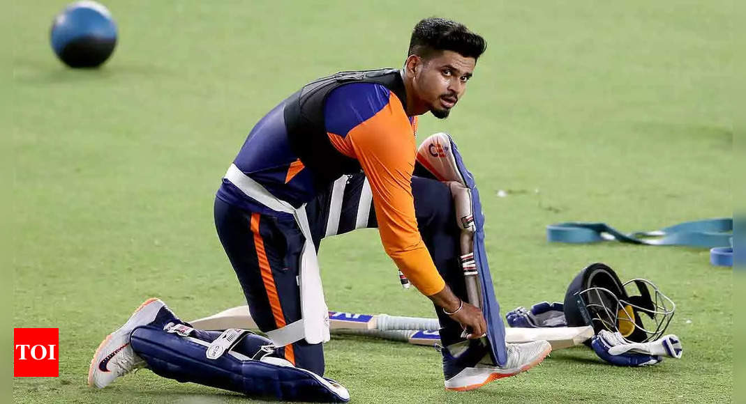Shreyas Iyer doubtful for first two Tests against Australia | Cricket News – Times of India