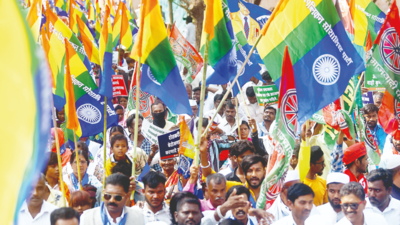 Aurangabad: Members Of Dalit & Muslim Communities Stage Protest ...