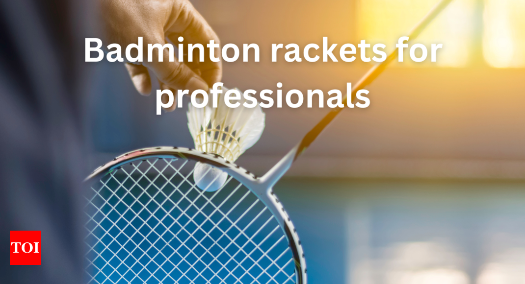 kamp beklimmen geest Badminton racket for professionals: Top picks - Times of India (April, 2023)