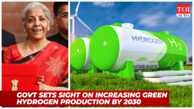 Budget 2023: Outlay of Rs 17,400 crore announced for Green Hydrogen Mission