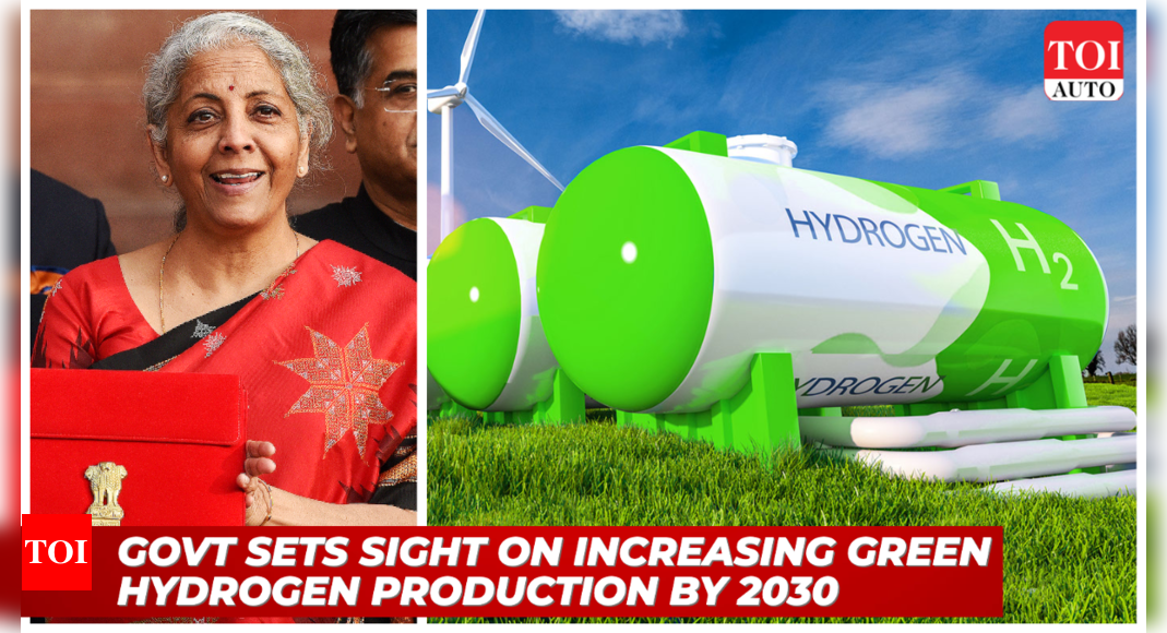 Budget 2023: Outlay Of Rs 17,400 Crore Announced For Green Hydrogen ...