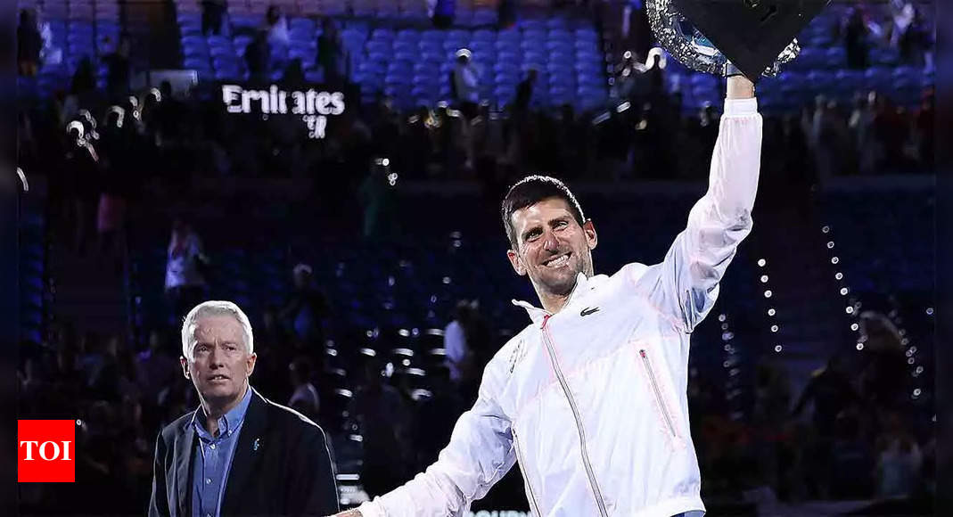 Novak Djokovic played Australian Open with 3cm tear in hamstring: Craig Tiley | Tennis News – Times of India