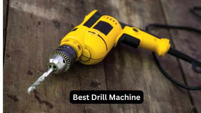 Drill Machine: Top Drilling Machines In India To Ease Your Tasks ...