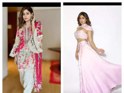 Shamita Shetty's love for Indian wear