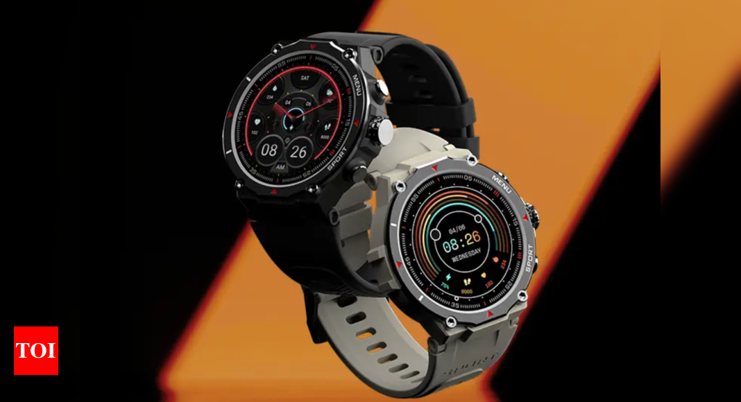 NoiseFit Force rugged smartwatch with Bluetooth calling support launched, priced at Rs 2,499 – Times of India