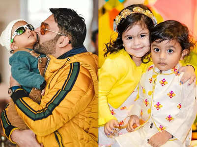 Kapil Sharma's cute pictures with his kids
