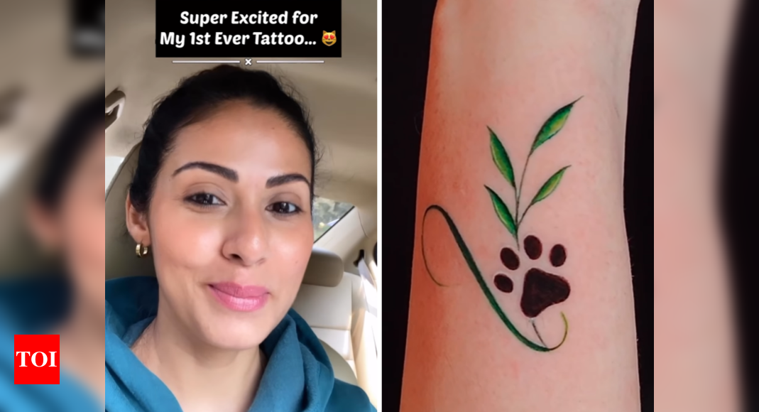 Tejaswini Pandit Gets A Unique Tattoo | 100 Days | New Serial on Zee  Marathi - YouTube