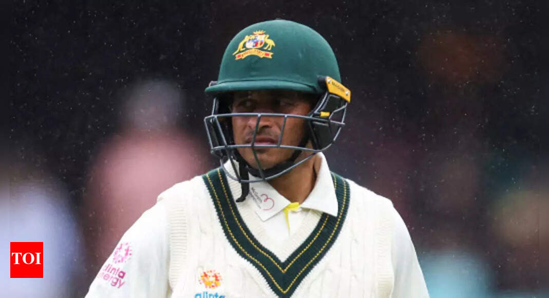 Usman Khawaja granted visa to travel to India; to fly out on Thursday | Cricket News – Times of India