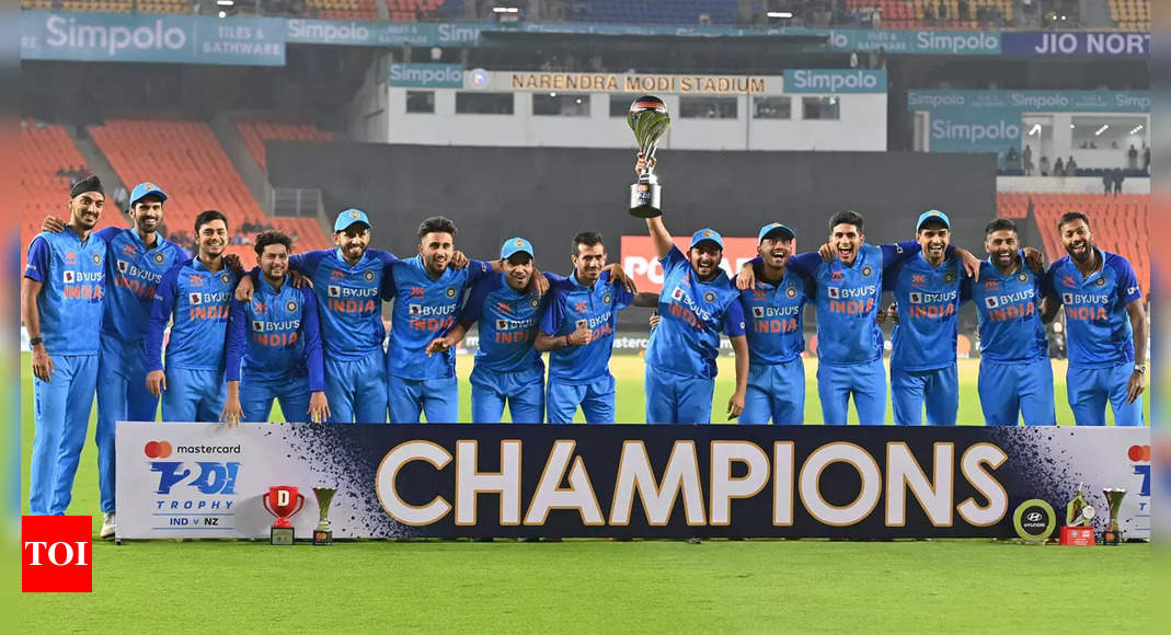 India vs New Zealand, 3rd T20I Highlights: India thrash New Zealand by 168 runs for their biggest win, clinch series 2-1 | Cricket News – Times of India