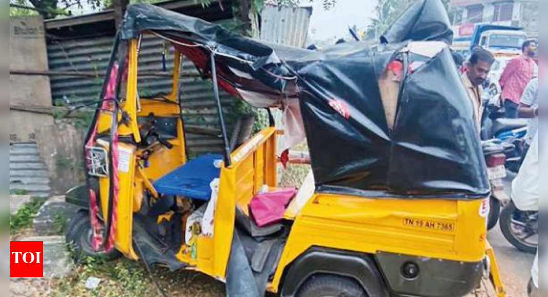 Two die as share auto on wrong side collides with car in Tamil Nadu ...