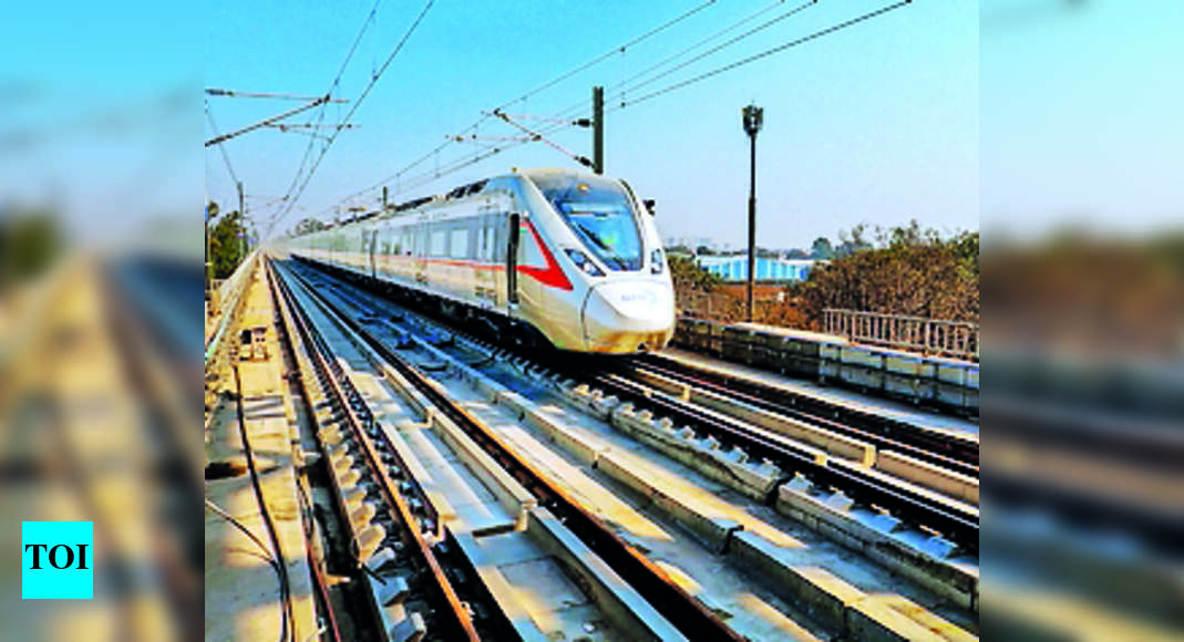Rrts: Rrts On Fast Track With ₹3,596cr Grant | Lucknow News - Times of ...