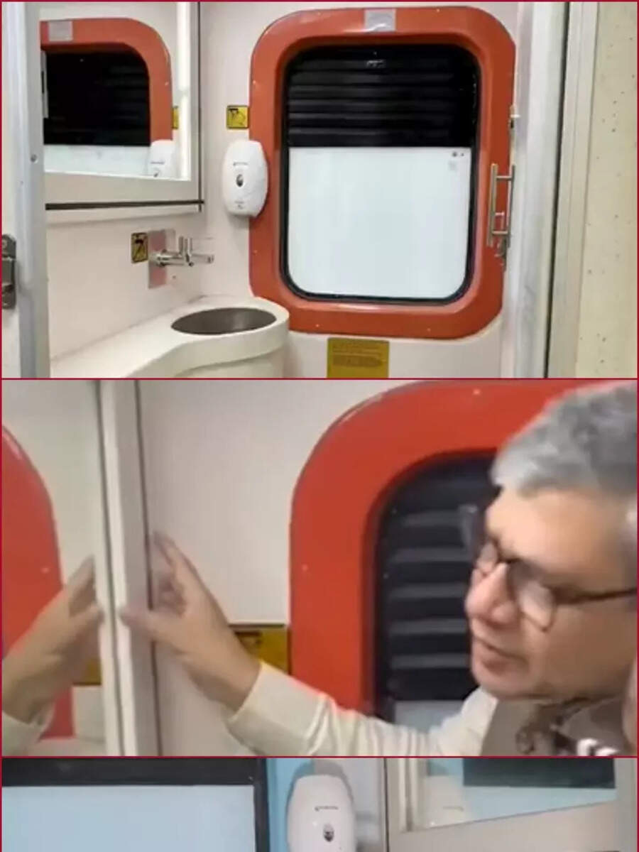 Brand new toilets in Rajdhani & Shatabdi trains Times of India