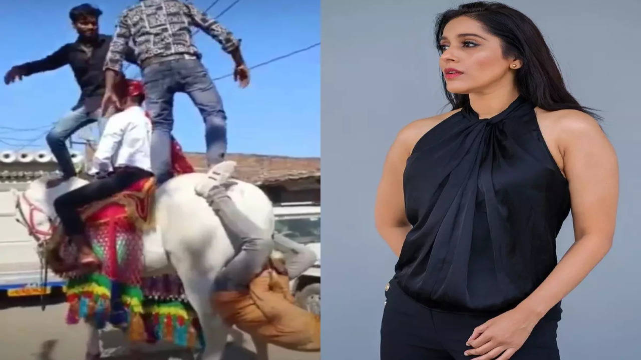 Rashmi Sex Vedios Com - Rashmi Gautam shares a video of animal cruelty allegedly in Rajasthan;  calls for the 'culprits' to be caught - Times of India