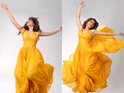 Samantha Ruth Prabhu is a stunner in yellow in this BTS video of a photoshoot